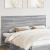 Tăblie cap cu headboard Gri Sonoma 200 cm Lemn compozit GartenMobel Dekor