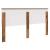 Tăblie cap cu headboard Lemn Vechi 200 cm Lemn compozit GartenMobel Dekor