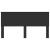 Tăblie cap cu headboard Stejar Negru 180 cm Lemn compozit GartenMobel Dekor