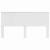 Tăblie cap cu headboard Alb lucios 180 cm Lemn compozit GartenMobel Dekor