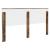 Tăblie cap cu headboard Stejar fumuriu 180 cm Lemn compozit GartenMobel Dekor