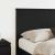 Tăblie cap cu headboard Stejar Negru 160 cm Lemn compozit GartenMobel Dekor