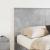 Tăblie cap cu headboard Gri din beton 160 cm Lemn compozit GartenMobel Dekor