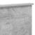 Tăblie cap cu headboard Gri din beton 160 cm Lemn compozit GartenMobel Dekor