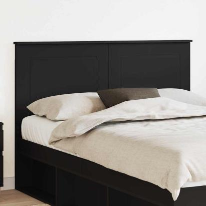 Tăblie cap cu headboard Stejar Negru 150 cm Lemn compozit GartenMobel Dekor