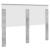 Tăblie cap cu headboard Gri din beton 150 cm Lemn compozit GartenMobel Dekor