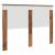 Tăblie cap cu headboard Lemn Vechi 150 cm Lemn compozit GartenMobel Dekor