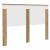 Tăblie cap cu headboard Stejar Artizanal 150 cm Lemn compozit GartenMobel Dekor