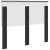 Tăblie cap cu headboard Stejar Negru 135 cm Lemn compozit GartenMobel Dekor