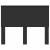 Tăblie cap cu headboard Stejar Negru 135 cm Lemn compozit GartenMobel Dekor