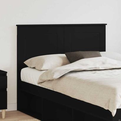 Tăblie cap cu headboard Stejar Negru 135 cm Lemn compozit GartenMobel Dekor