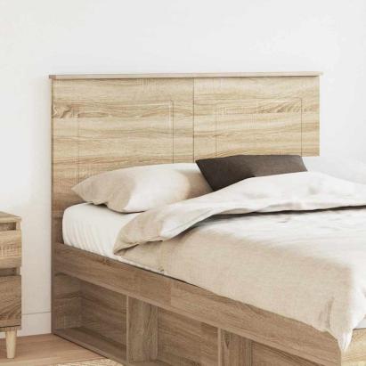 Tăblie cap cu headboard Stejar Sonoma 135 cm Lemn compozit GartenMobel Dekor