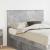 Tăblie cap cu headboard Gri din beton 135 cm Lemn compozit GartenMobel Dekor