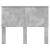 Tăblie cap cu headboard Gri din beton 135 cm Lemn compozit GartenMobel Dekor