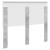 Tăblie cap cu headboard Gri din beton 135 cm Lemn compozit GartenMobel Dekor