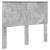 Tăblie cap cu headboard Gri din beton 135 cm Lemn compozit GartenMobel Dekor