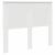Tăblie cap cu headboard Alb lucios 135 cm Lemn compozit GartenMobel Dekor