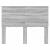 Tăblie cap cu headboard Gri Sonoma 135 cm Lemn compozit GartenMobel Dekor