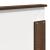 Tăblie cap cu headboard Stejar închis 135 cm Lemn compozit GartenMobel Dekor
