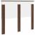 Tăblie cap cu headboard Stejar închis 135 cm Lemn compozit GartenMobel Dekor