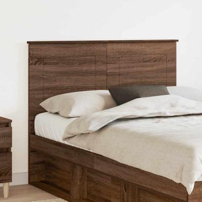 Tăblie cap cu headboard Stejar închis 135 cm Lemn compozit GartenMobel Dekor