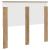 Tăblie cap cu headboard Stejar Artizanal 135 cm Lemn compozit GartenMobel Dekor