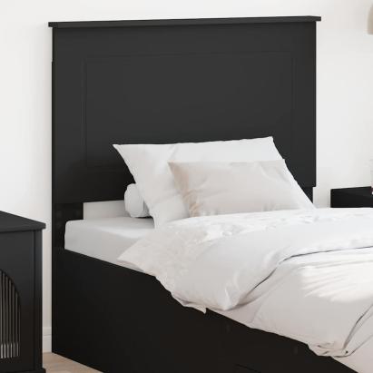 Tăblie cap cu headboard Stejar Negru 80 cm Lemn compozit GartenMobel Dekor
