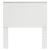 Tăblie cap cu headboard Alb lucios 80 cm Lemn compozit GartenMobel Dekor