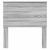 Tăblie cap cu headboard Gri Sonoma 80 cm Lemn compozit GartenMobel Dekor