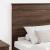 Tăblie cap cu headboard Stejar închis 80 cm Lemn compozit GartenMobel Dekor