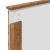 Tăblie cap cu headboard Lemn Vechi 80 cm Lemn compozit GartenMobel Dekor