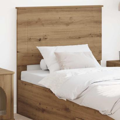 Tăblie cap cu headboard Stejar Artizanal 80 cm Lemn compozit GartenMobel Dekor