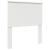 Tăblie cap cu headboard Alb 75 cm Lemn compozit GartenMobel Dekor