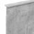 Tăblie cap cu headboard Gri din beton 75 cm Lemn compozit GartenMobel Dekor