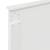 Tăblie cap cu headboard Alb lucios 75 cm Lemn compozit GartenMobel Dekor