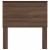Tăblie cap cu headboard Stejar închis 75 cm Lemn compozit GartenMobel Dekor