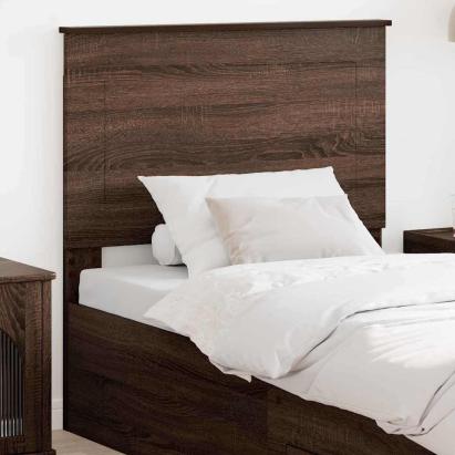 Tăblie cap cu headboard Stejar închis 75 cm Lemn compozit GartenMobel Dekor