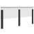 Tăblie cap cu headboard Stejar Negru 200 cm Lemn compozit GartenMobel Dekor