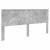 Tăblie cap cu headboard Gri din beton 200 cm Lemn compozit GartenMobel Dekor