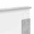 Tăblie cap cu headboard Gri din beton 200 cm Lemn compozit GartenMobel Dekor