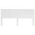 Tăblie cap cu headboard Alb Lucios 200 cm Lemn compozit GartenMobel Dekor