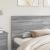 Tăblie cap cu headboard Gri Sonoma 200 cm Lemn compozit GartenMobel Dekor