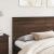 Tăblie cap cu headboard Stejar închis 200 cm Lemn compozit GartenMobel Dekor