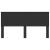Tăblie cap cu headboard Stejar Negru 180 cm Lemn compozit GartenMobel Dekor