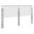 Tăblie cap cu headboard Gri din beton 180 cm Lemn compozit GartenMobel Dekor