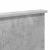 Tăblie cap cu headboard Gri din beton 180 cm Lemn compozit GartenMobel Dekor