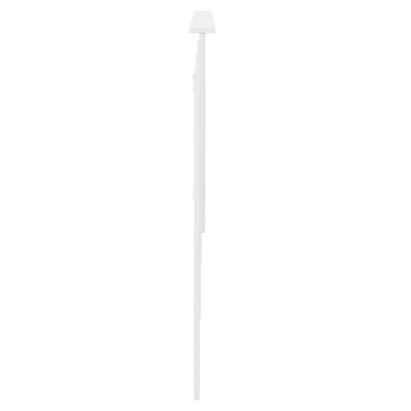 Tăblie cap cu headboard Alb Lucios 180 cm Lemn compozit GartenMobel Dekor