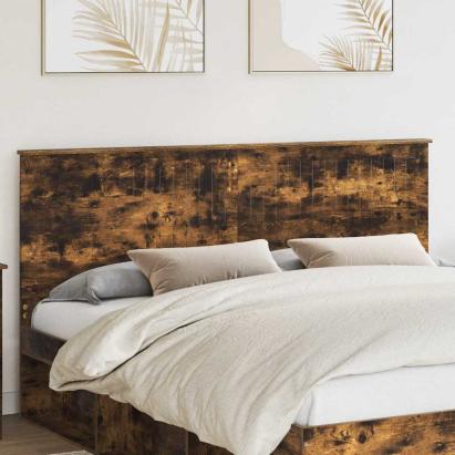 Tăblie cap cu headboard Stejar fumuriu 180 cm Lemn compozit GartenMobel Dekor