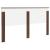 Tăblie cap cu headboard Stejar închis 180 cm Lemn compozit GartenMobel Dekor