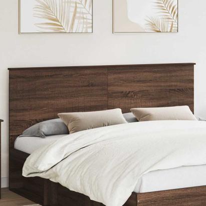 Tăblie cap cu headboard Stejar închis 180 cm Lemn compozit GartenMobel Dekor